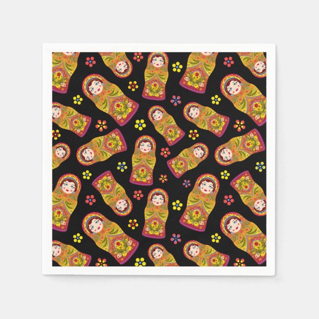 Servilleta De Papel Dólares anidantes (Anverso)