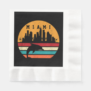 Servilleta De Papel Dolphin Silhouette Souvenir Dolphin Dolhouette de 