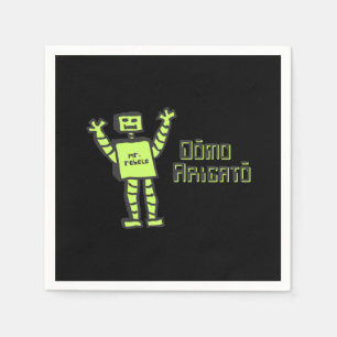 Servilleta De Papel Domo Arigato Mr Roboto