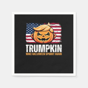 Servilleta De Papel Donald Halloween - Trumpkin hace que Halloween sea