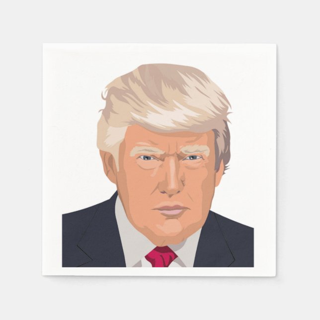 SERVILLETA DE PAPEL DONALD TRUMP (Anverso)
