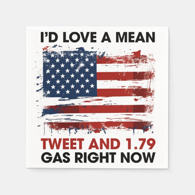 Servilleta De Papel Donald Trump (Anverso)