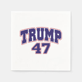 Servilleta De Papel Donald Trump 47