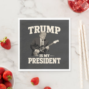 Servilleta De Papel Donald Trump Es Mi Presidente