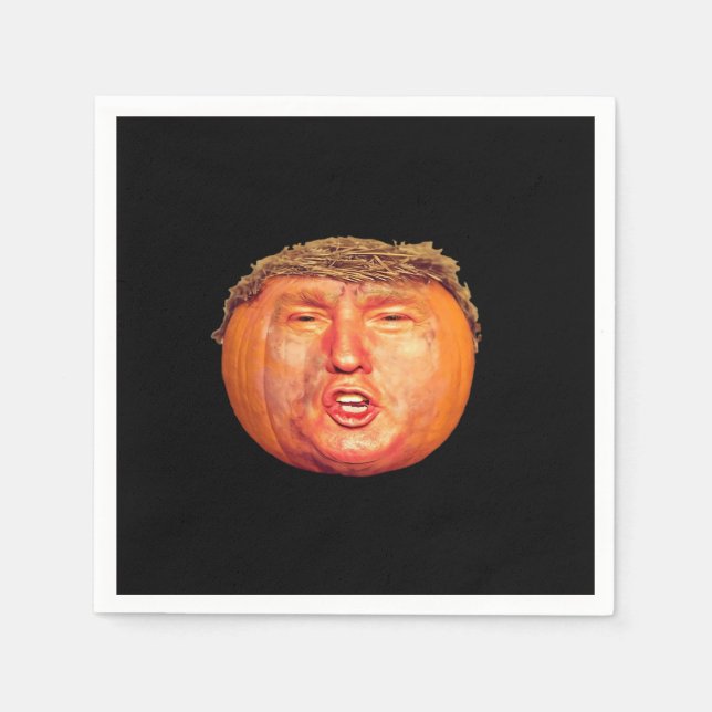 Servilleta De Papel Donald Trumpkin Classic (Anverso)