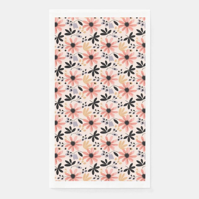 Servilleta De Papel Donde florecen las flores, también florece la espe (Anverso)