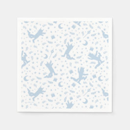 Servilleta De Papel Donde las Cosas Salvajes Floral Azul
