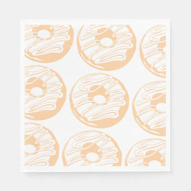 Servilleta de papel donuts  (Anverso)