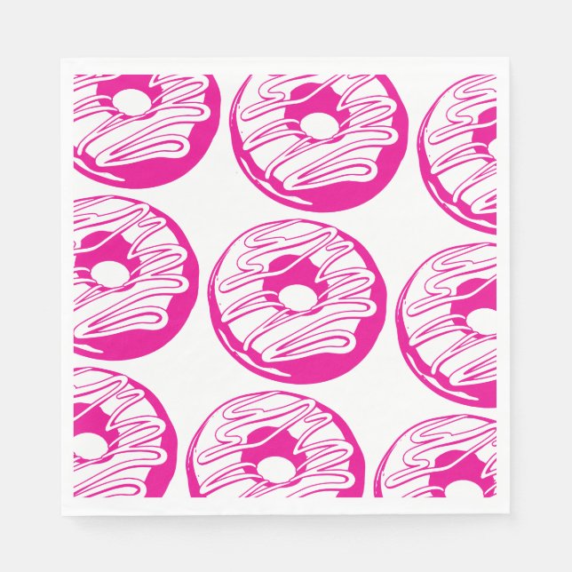 Servilleta de papel donuts  (Anverso)
