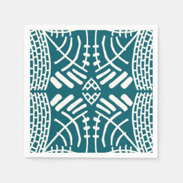 Servilleta De Papel doodle abstracto moderno