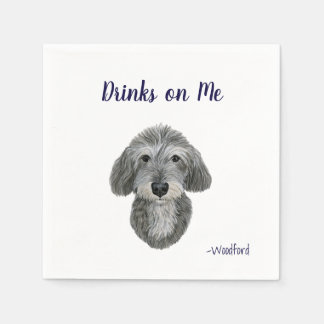 Servilleta De Papel Doodle Cocktail Napkins