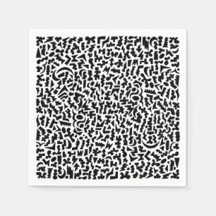 Servilleta De Papel Doodle Napkins