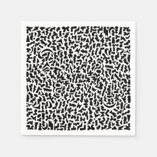 Servilleta De Papel Doodle Napkins