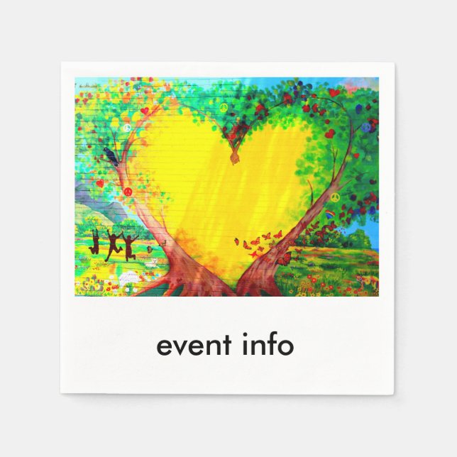 servilleta de papel dorado (Anverso)