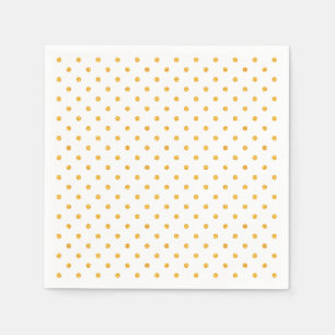 Servilleta De Papel Dorado Dot Napkin