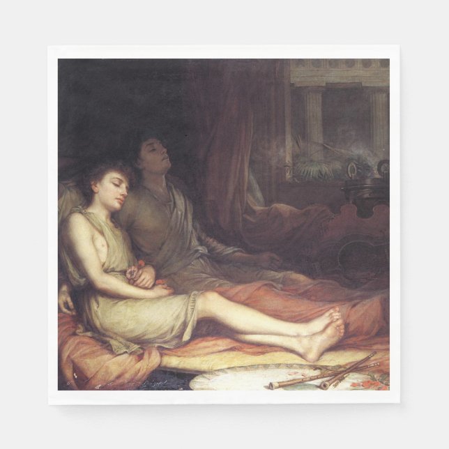 Servilleta De Papel Dormir y su muerte de medio hermano (dolor) (Anverso)