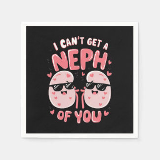 Servilleta De Papel Dos adorables riñones personalizados