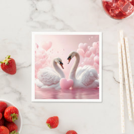 Servilleta De Papel dos cisnes blancos