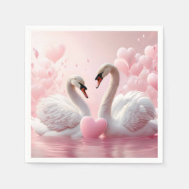 Servilleta De Papel dos cisnes blancos