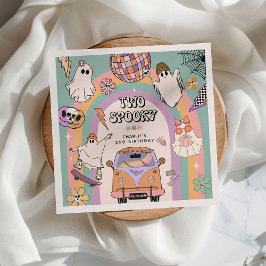 Servilleta De Papel Dos divertidas y espeluznantes fiesta retro de cum