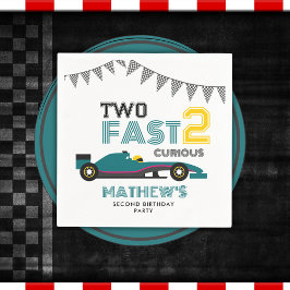 Servilleta De Papel Dos Fiestas de segundo cumpleaños de 2 Curiosos au