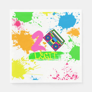 Servilleta De Papel DOS LEGITOS PARA RENUNCIAR A Colorido en el segund