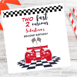 Servilleta De Papel Dos niños de segundo año curiosos y rápidos