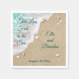 Servilleta De Papel Dos peces menos en el mar