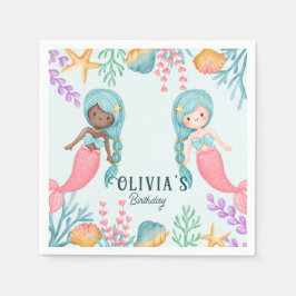 Servilleta De Papel Dos sirenas