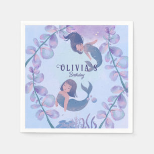 Servilleta De Papel Dos sirenas bailarinas