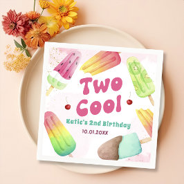 Servilleta De Papel Dos toallas de cumpleaños de verano de Guay Popsic