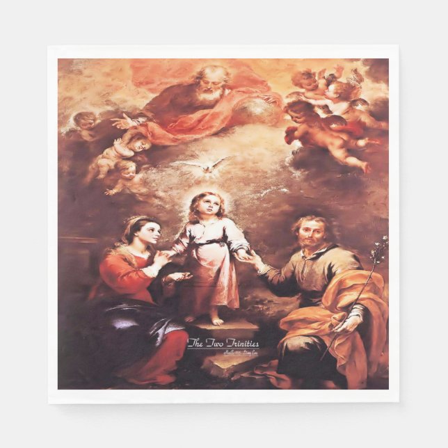 Servilleta De Papel Dos trinidades (Anverso)