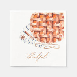 Servilleta De Papel Dotación de color de calabaza