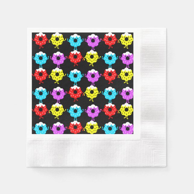 Servilleta De Papel Doughnut Donut Lovers (Anverso)