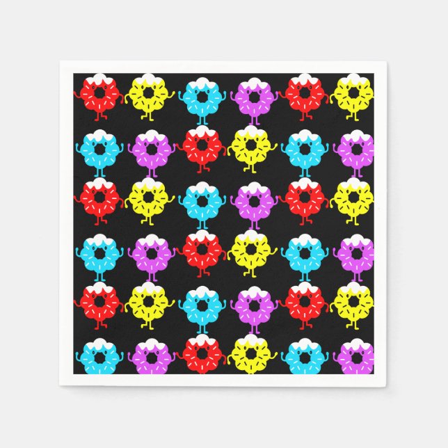 Servilleta De Papel Doughnut Donut Lovers (Anverso)