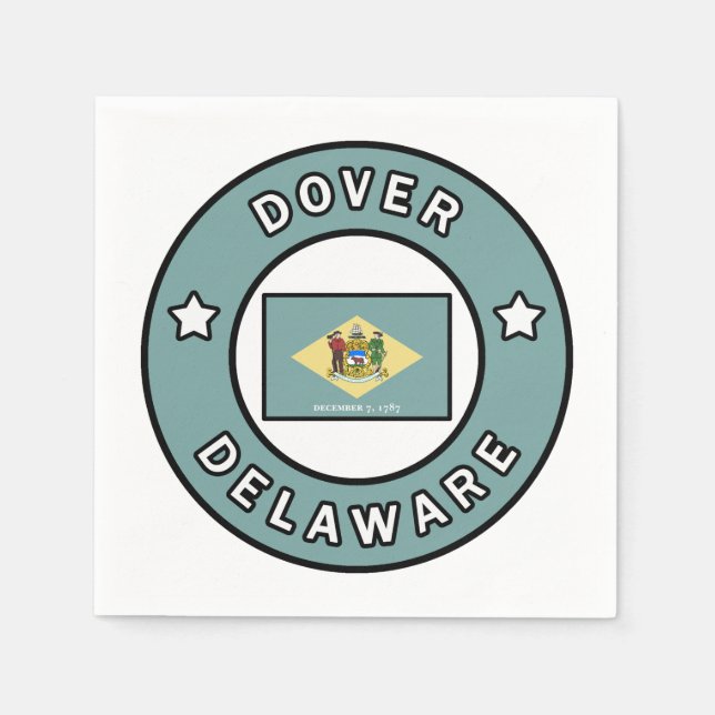 Servilleta De Papel Dover Delaware (Anverso)
