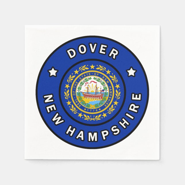 Servilleta De Papel Dover New Hampshire (Anverso)