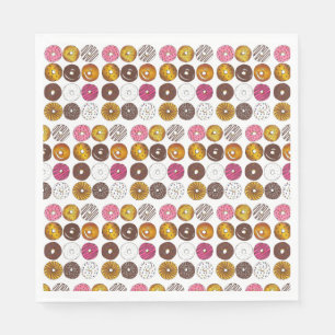 Servilleta De Papel Dozen Donuts Doughnut Desayuno comida chatarra