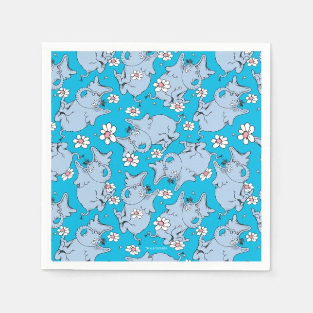 Servilleta De Papel Dr. Seuss Horton escucha a Quién (Anverso)