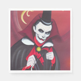 Servilleta De Papel Drácula de Halloween