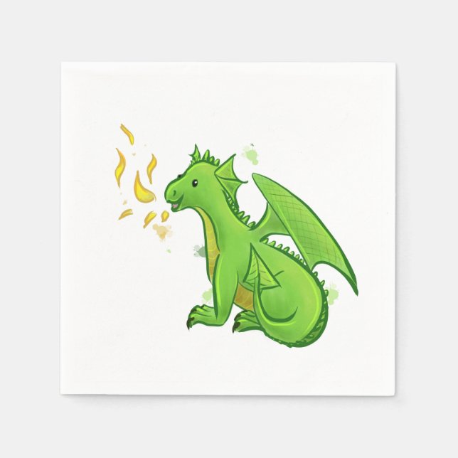 Servilleta De Papel Dragon (Anverso)