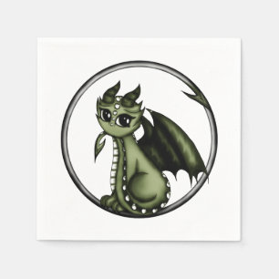 Servilleta De Papel Dragón de Ouroboros