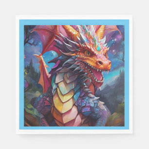 Servilleta De Papel Dragón deslumbrante