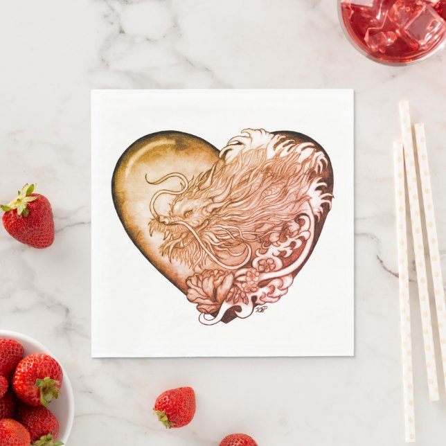 Servilleta De Papel Dragon Heart (In situ)