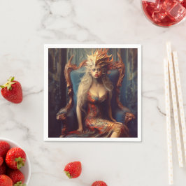 Servilleta De Papel Dragon Lady