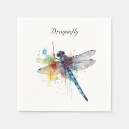 Servilleta De Papel Dragonfly Dreamscape, personalizado