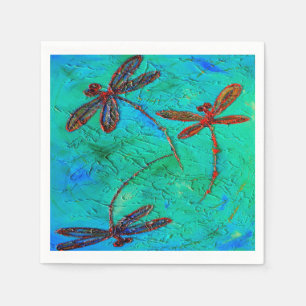 Servilleta De Papel Dragonfly Flight