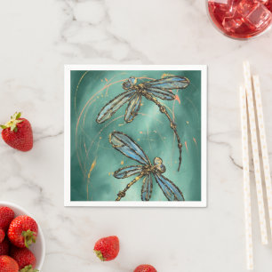 Servilleta De Papel Dragonfly Myrtle Green