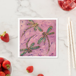 Servilleta De Papel Dragonfly Pink Fizz