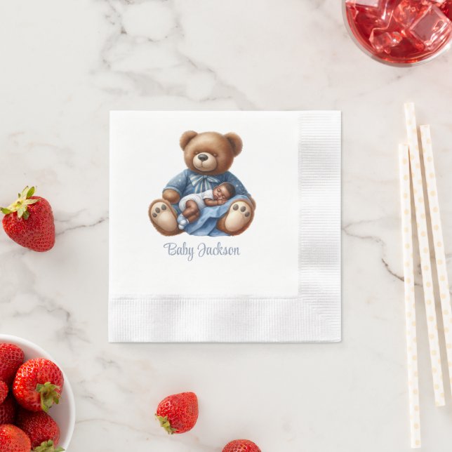 Servilleta De Papel Dream Baby Bear Boy (In situ)